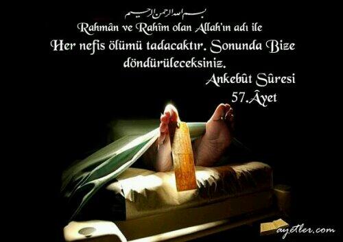 ÖLÜM GELDİĞİNDE ACABA HAZİRMIYİZ ALLAH' A(C.C)  HESAP  VERMEYE.