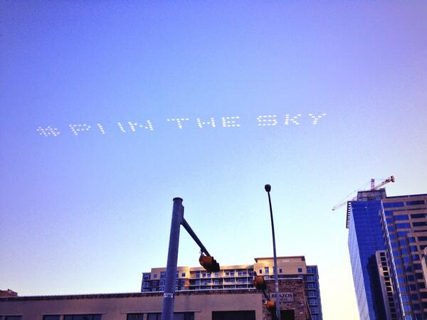 malloryfoutch's tweet image. hanging during #sxsw #PiInTheSky