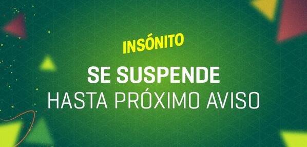 Suspenden la fiesta de <a href="/Insonito/">Insonito</a> "hasta nuevo aviso"