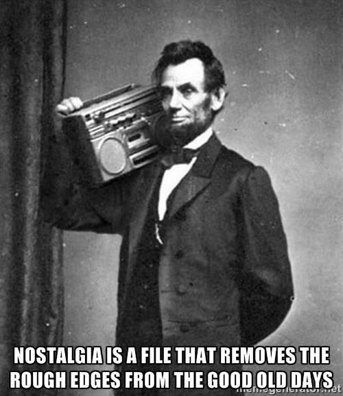 mackeyprodhouse's tweet photo. #TBT "Nostalgia a file that removes the rough edges from the good old days." #AbeLincoln #GhettoBlaster #GoodOldDays http://t.co/jUg9dwAldv