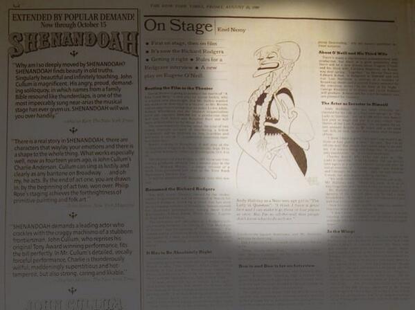 AndrewGlaszek's tweet image. Our grey lady IN #TheGreyLady #AndyHalliday #AlHirschfeld in @nytimes #TBT nothing-but-trash.com @TNCinNYC thru 3.23