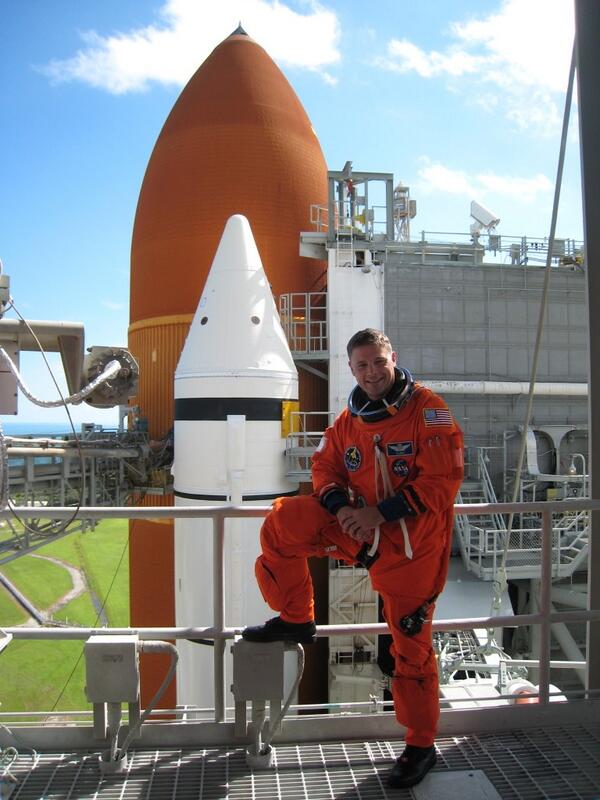 #ThrowbackThursday Suited up and ready to climb aboard Space Shuttle Discovery...memories of days gone by... #STS120