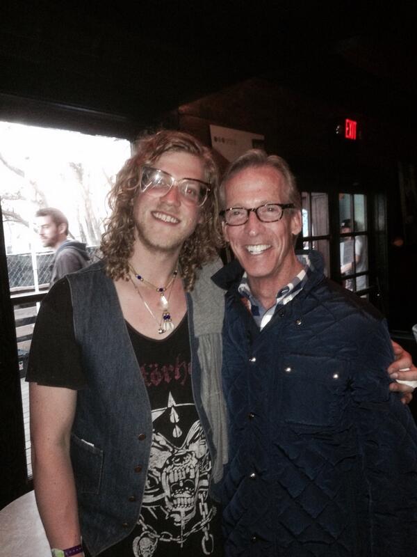 lyonsden215's tweet image. With @HaggarCo&apos;s friend, Allen Stone at #SXSW14. He rocked the house! One of the nicest guys on earth! #Slacksareback