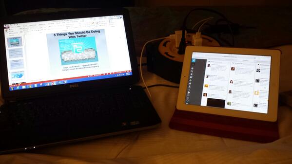 gunderwood22's tweet image. Anyone else spending their evening like this? #macul14  Darn @lesliefisher #learningnewstuff sdrv.ms/19L4Vu6