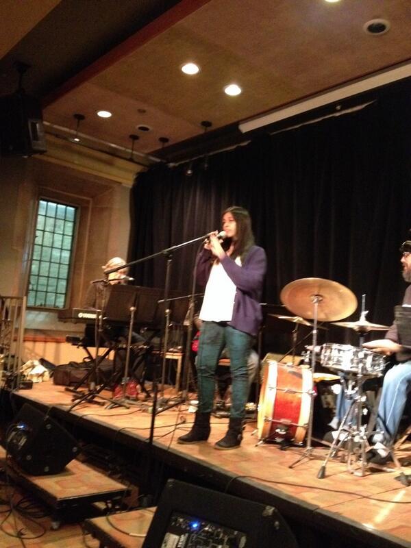 UofTIdol2015's tweet photo. Aaina singing Take Me the Way I Am by Ingrid Michaelson! One of my favorite songs!!! ^^ http://t.co/IeYafOstN9