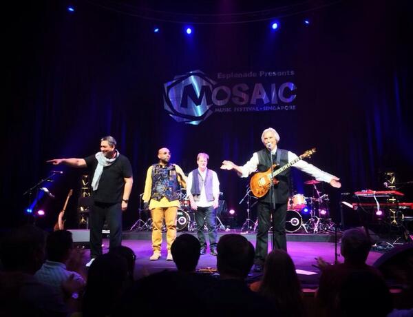 <a href="/jmcl_gtr/">John Mclaughlin</a> 4th Dimension in Singapore w. <a href="/RanjitBarot/">Ranjit Barot</a> <a href="/EtienneMBAPPE/">Etienne MBAPPÉ</a> <a href="/nordkeyboards/">Nord Keyboards</a>