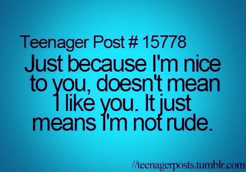 Im meaning. I'M nice.