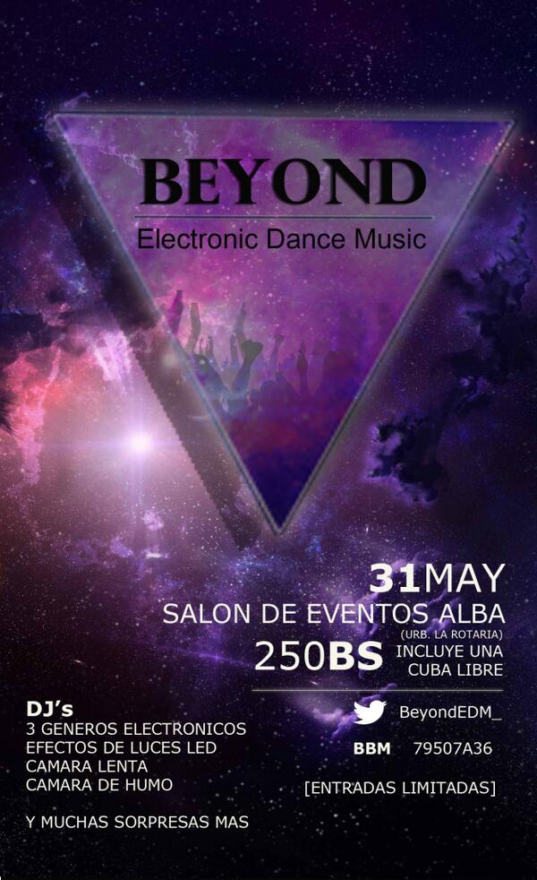 NO TE PIERDAS ESTA NUEVA EXPERIENCIA  ELECTRONICA!