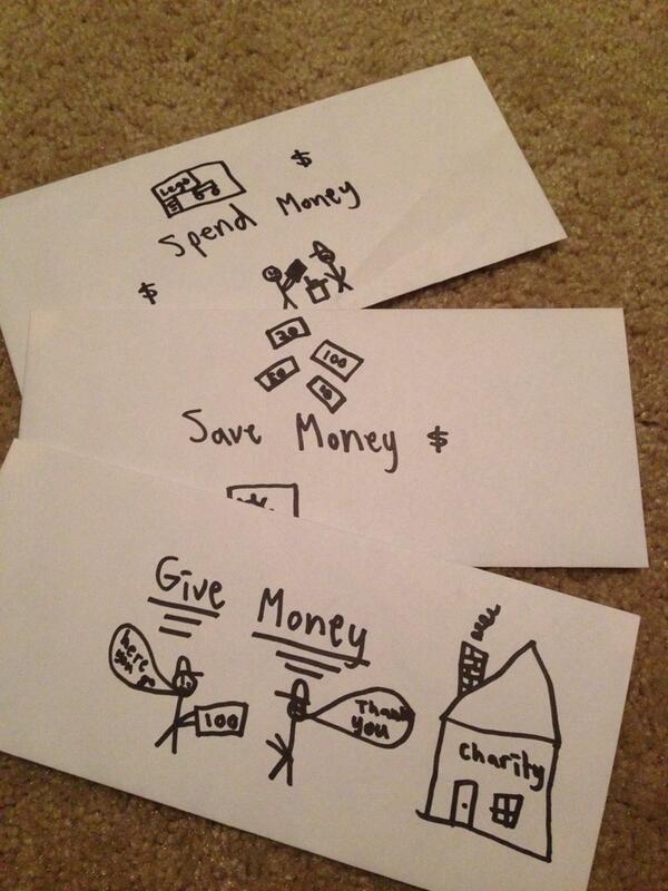 Genchangeteam's tweet image. RT @HeathersCheddar: My son's #envelopesystem #SmartMoneyKids lol so cute! Changing the familytree  //Prv 22:6 at work