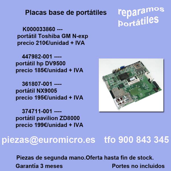 euromicro's tweet photo. SABES QUE REPARAMOS PLACAS DE PORTATILES Y DE CUALQUIER TIPO, SOMOS #ESPECIALISTAS EN #ELECTRONICA .CONSULTANOS http://t.co/MLHrHWUUG6