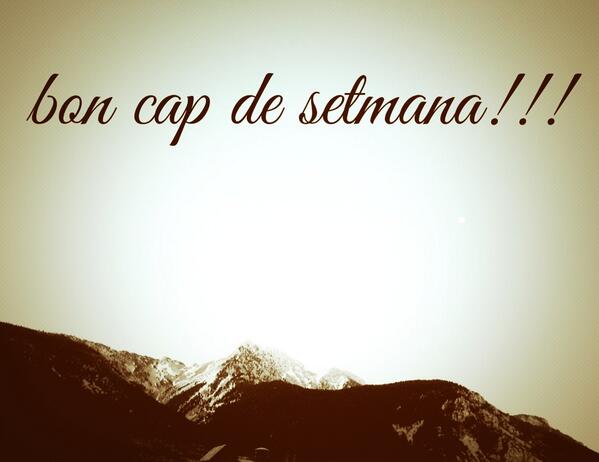 Bon cap de setmana @lleidaalminut <a href="/TurismeSolsones/">Turisme Solsonès</a> <a href="/portdelcomte/">Port del Comte</a> <a href="/TuixentLaVansa/">Tuixent - La Vansa</a> <a href="/lavansatuixent/">Lavansa Tuixent</a>