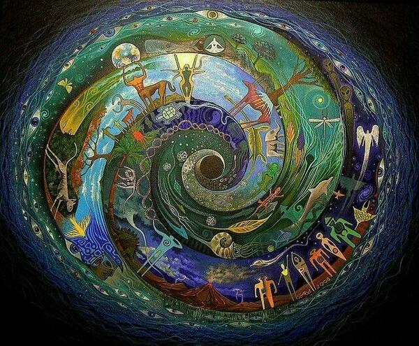 Raemirez's tweet photo. http://t.co/Livn6RN4Dn
#Fiberwork is #Lightwork and #CosmicSpiral http://t.co/GzZ3hZI9aW