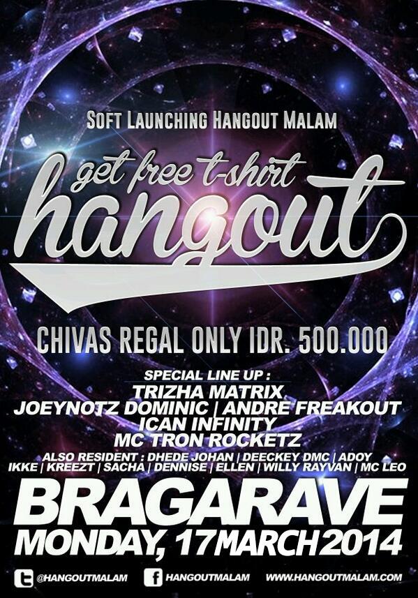 #TOMORROW 17March <a href="/OnestopE/">One Stop Ent</a> w/ <a href="/TRIZHAharun/">Trizha Harun</a> @joey_notz <a href="/DrewKesumah/">ANDRE THE EMPIRE</a> @yondaimeican Mc #Tron  cc : <a href="/BdgParty_Club/">Bdg Party Club</a>