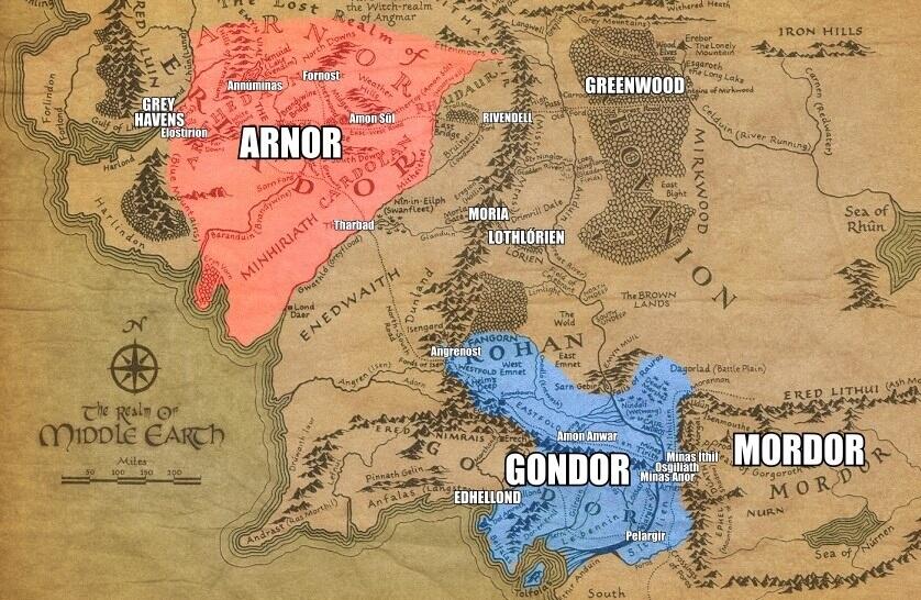 Minas Arnor - When Elendil and his people arrived in Middle Earth, his two  sons established the kingdom of Gondor wh…