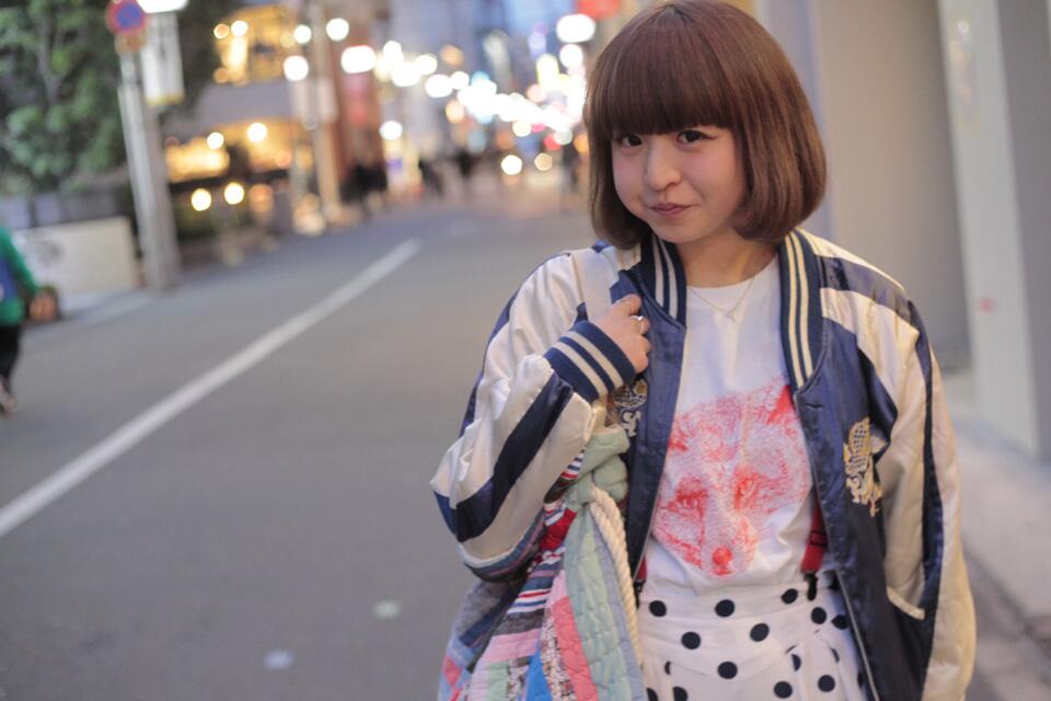 美少女とロック ストリートスナップ on Twitter &quot;【大阪スナップ さかもと かほー 20歳】 将来の夢は『ファッション誌を