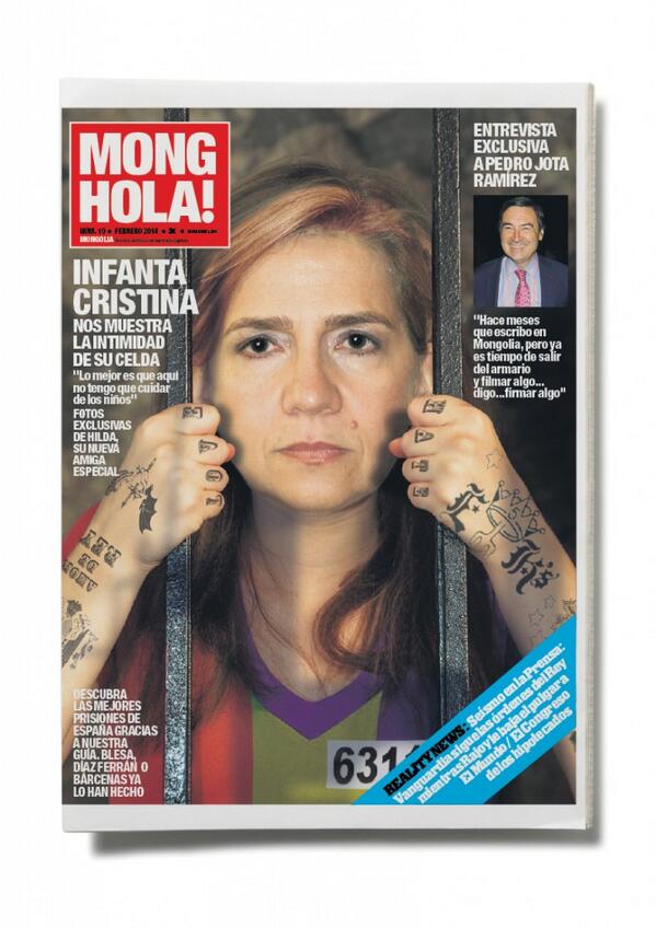 _BoliviaDigital's tweet photo. La revista monárquica Hola quiere censurar a la gran @revistamongolia por esto: (Dale RT #HolaquierecerrarMongolia) http://t.co/3sQWuoq0XQ