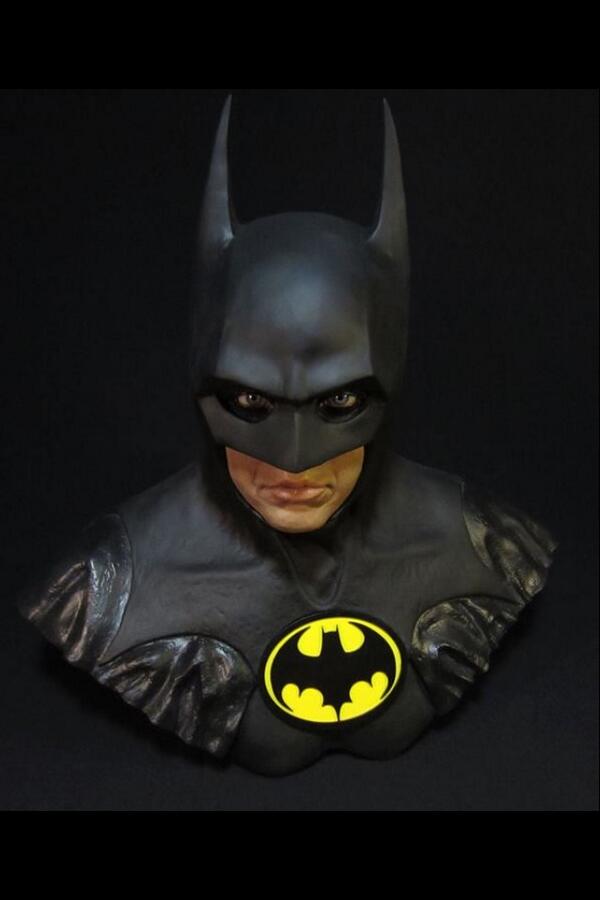 My 1:1 89 Keaton batman bust is finally finished!!!