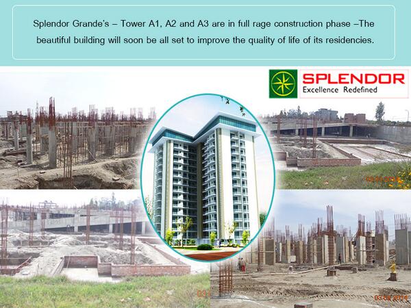 SplendorgNet's tweet photo. #Work in #Progress - Very soon Splendor Grande will be all set to improve the life of its #residencies. http://t.co/wDAajk72oS