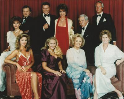 A look back at the 1984-85 cast of Dallas ... <a href="/Linda_Gray/">Linda Gray</a>