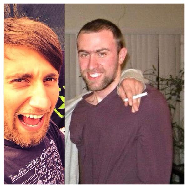 I just realized my bf who got me hooked on <a href="/RoosterTeeth/">Rooster Teeth</a> looks like <a href="/GavinFree/">Gavin Free</a>