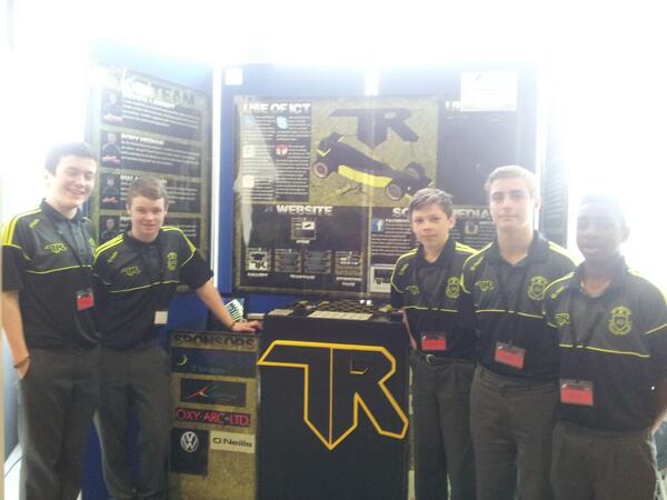 TitaniumRacing1's tweet photo. Us and our pit display http://t.co/MniG4ZwqGf