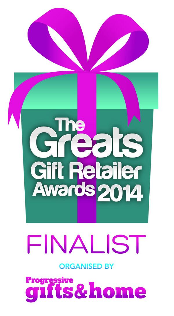 WOOHOO! We are in the running for another award.. "Best Non-Specialist Retailer of Gifts" #awards
