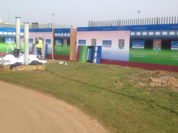 Putting together the final touches ahead of breaking ground later