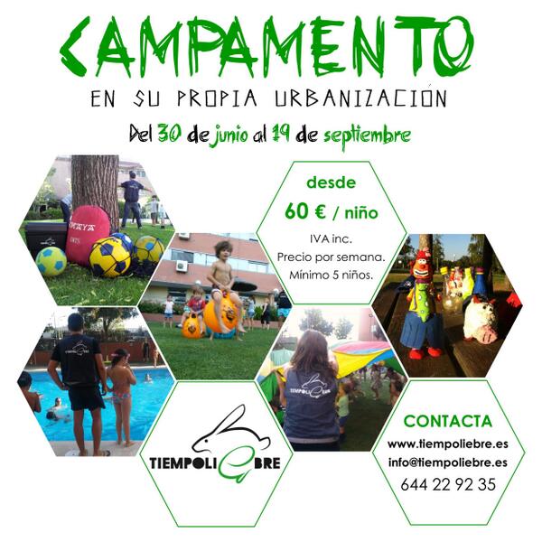 tiempoliebre's tweet photo. CAMPAMENTOS URBANOS http://t.co/hPqjsrMzGr http://t.co/ArzQYDCbkY