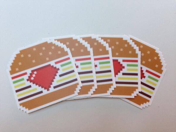 Rubyburgers stickers