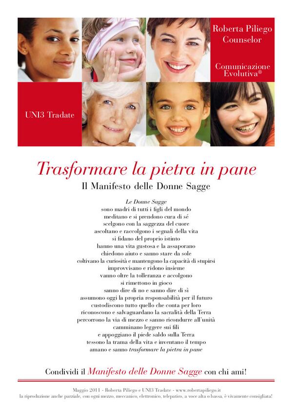 il manifesto delle donne sagge#donnecreative