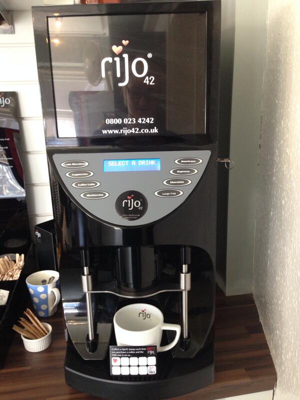 Our new coffee machine!