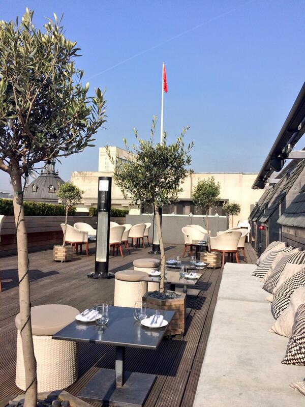 aqualondon's tweet image. No this is not the Greek Islands...it&apos;s @aqualondon! We are ready! Are you? #londonspringtime #terraceweather