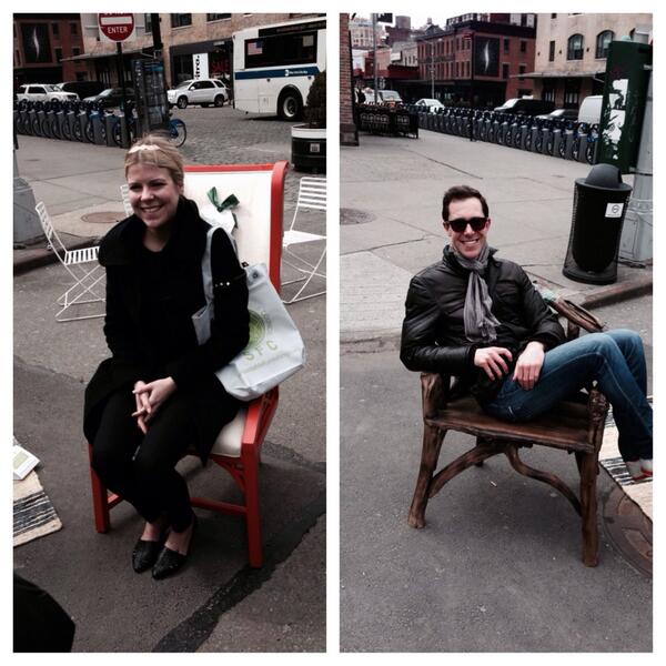 Stop number 4. <a href="/HouseBeautiful/">House Beautiful</a> #hbchairs Wonderful!!