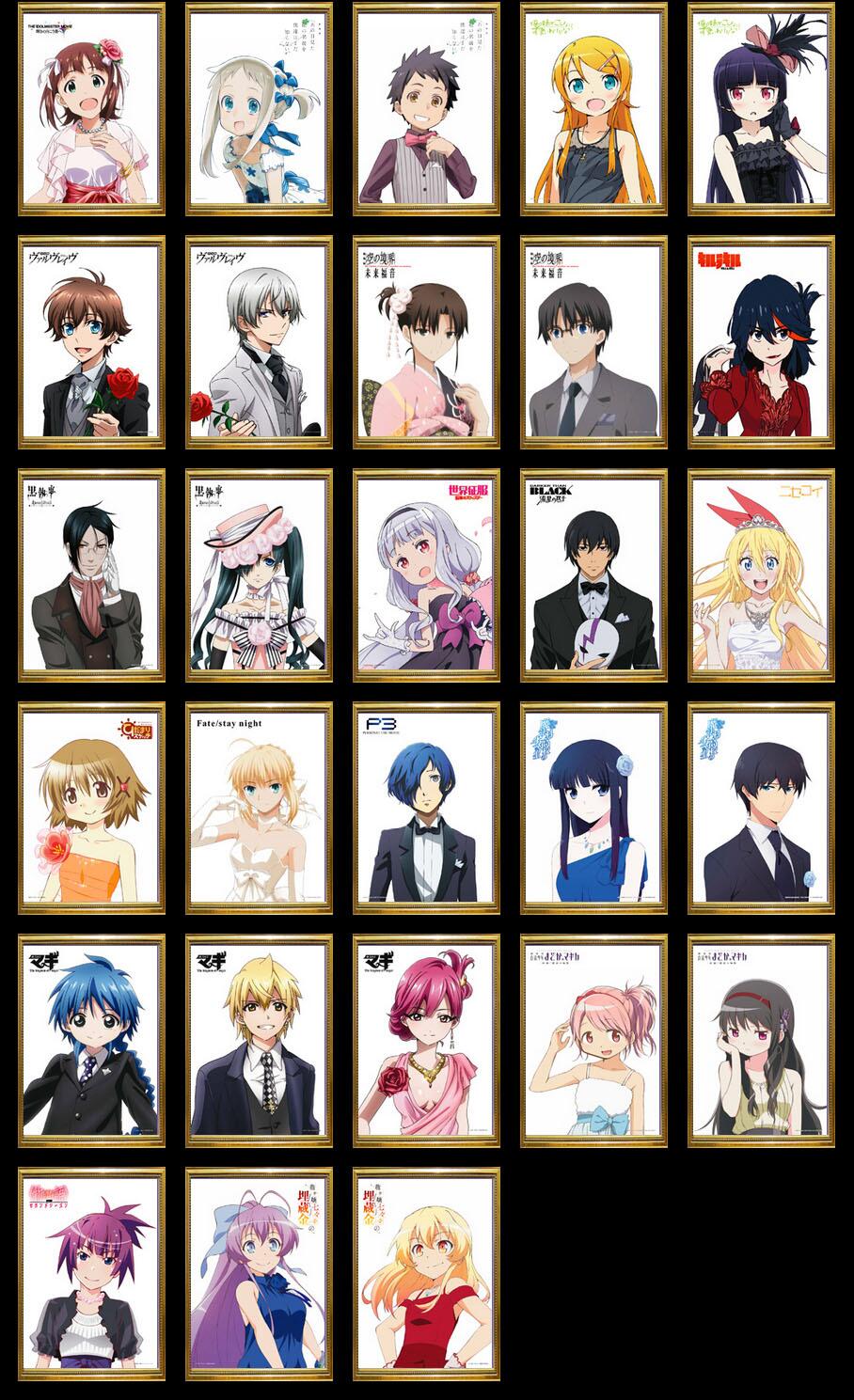 アニプレックス Aniplexイベント公式 アニプレックスブースの企画 お出迎えドレスアップキャラクター の情報を公開 Animejapanでしか見れないイラストを１８作品２８キャラクター分描き下ろし 等身大パネルで展示します Http T Co Xqkirw4ebf Http