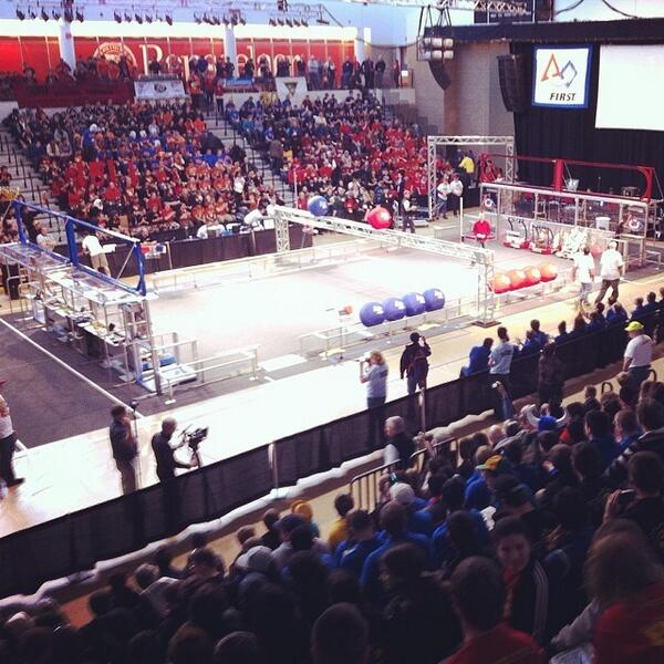 And it's a go for the first @NYTVFRC! #nytechvalleyfrc #omgrobots