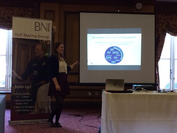 Footprintsmed1a's tweet photo. A wonderful presentation by @HemingwayBailey at @BNIHull lunchtime meeting on how they help businesses http://t.co/OzH3vw4KGg