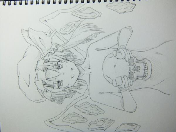 ひっさびさにフランちゃん描いたよ〓('ω')〓アナログ楽しいぃぃいいひょぉぉぉぉお 