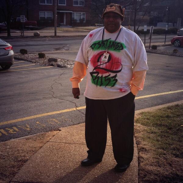 <a href="/NSDMcNichols/">Ty McNichols</a> geared up &amp; ready to support <a href="/NormandySD/">Normandy SD</a> robotics at today's regional competition. #normandystrong