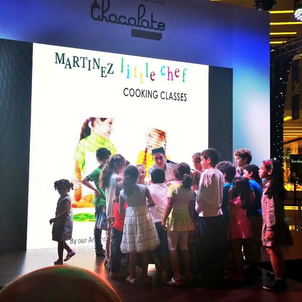 CafeMartinezUAE's tweet photo. Martinez little chef event in dmm 😆 http://t.co/tSLmZlJb2A