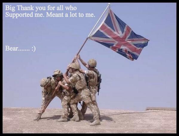 This to everyone that gave their time to support me. Thank u all so very much. #bearhasajob ”””