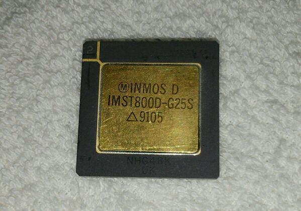 ablivio's tweet image. Vieillerie antérieure au web. On calculait des itinéraires avec ça. #transputer