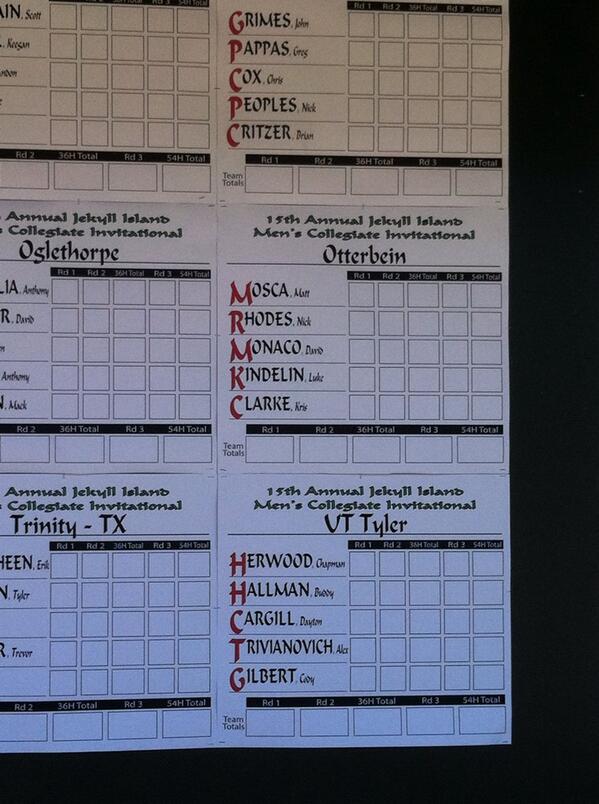 Cardinals set to tee it up at 1:24! #GoCards