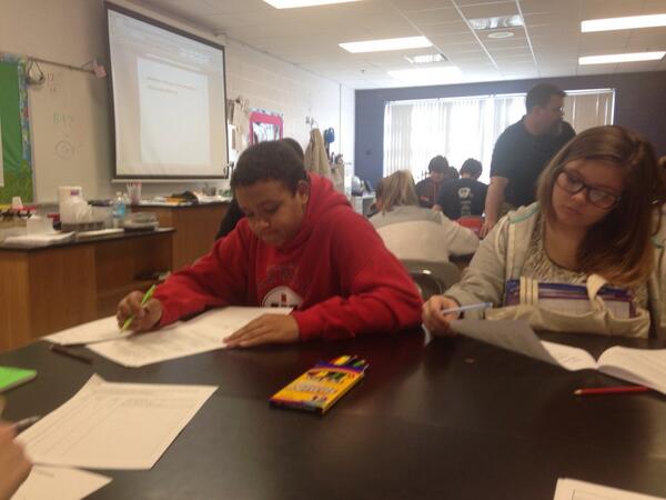 ShelinaSmith's tweet image. FSMS students participating in Nitrogen Cycle games. #taskpredictsperformance