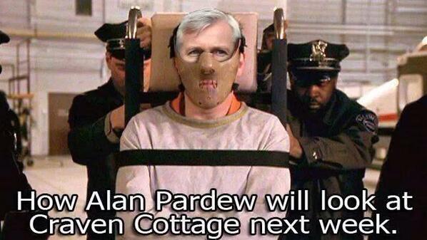 ODDSbible's tweet photo. Pardew ready for the Fulham game... http://t.co/8YkYTunr9n