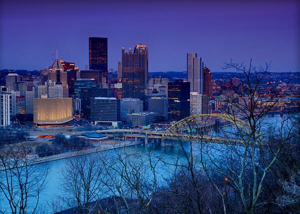 My lastest #pittsburgh skyline shot