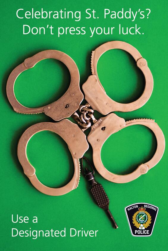 Celebrating #StPatricksDay? Don't press your luck! Use a DD. <a href="/TorontoPolice/">Toronto Police</a> <a href="/YRP/">York Regional Police</a> <a href="/HPSMEDIA/">NOT IN USE</a> <a href="/PeelPoliceMedia/">No Longer Used</a>