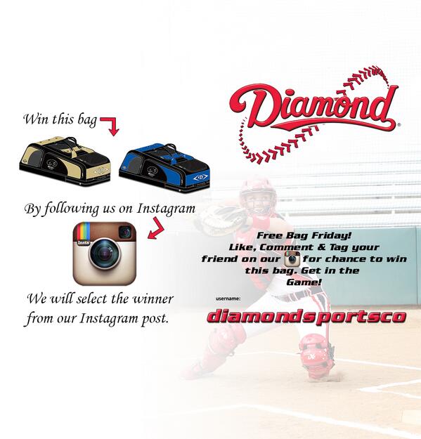 DiamondSportsCo's tweet image. #FBF To enter, instagram.com/diamondsportsco and follow us. Like, comment &amp;amp; tag ur friend to be entered to win a #CargoBag