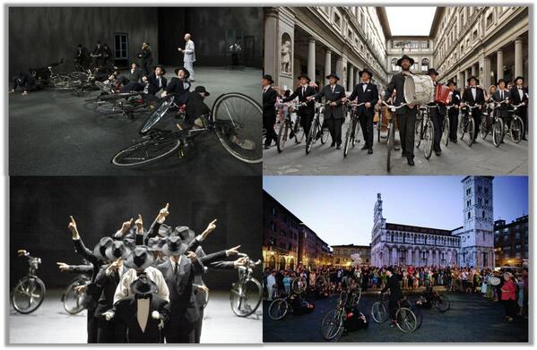FITBH's tweet photo. Na edição de 2012 o FIT inovou! Espetáculos encenados com bicicletas tomaram BH! Qual novidade teremos em 2014? http://t.co/gLlomT4VjG