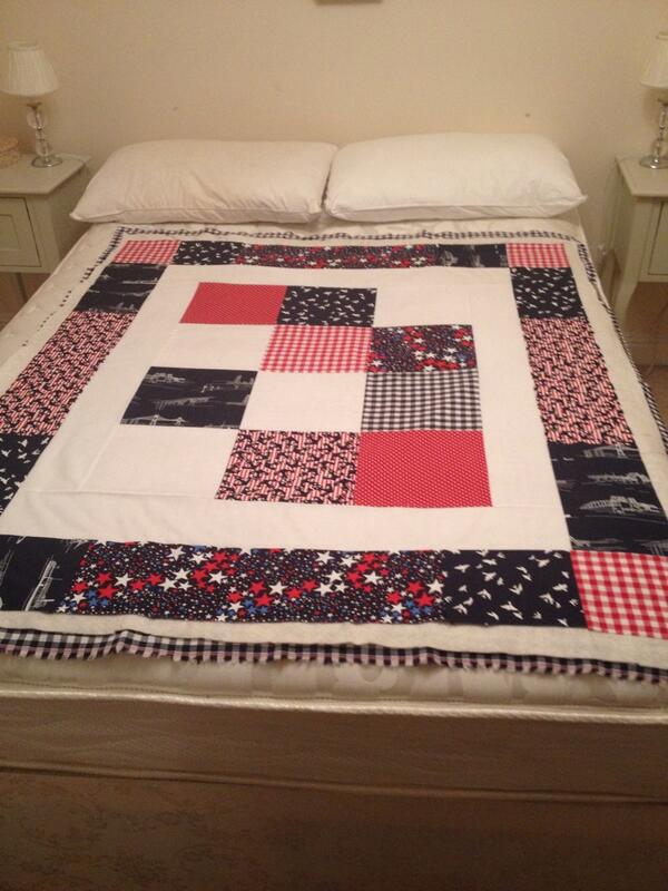 SewMakeMe123's tweet photo. Baby quilt suitable for cot bed size 100% cotton, each one made to order and individual. Message for further info. http://t.co/ni3piB0lA1