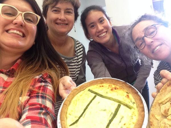 illuminosaLIGHT's tweet photo. Getting nerdy in the office for #PiDay http://t.co/z6gh9isZKX